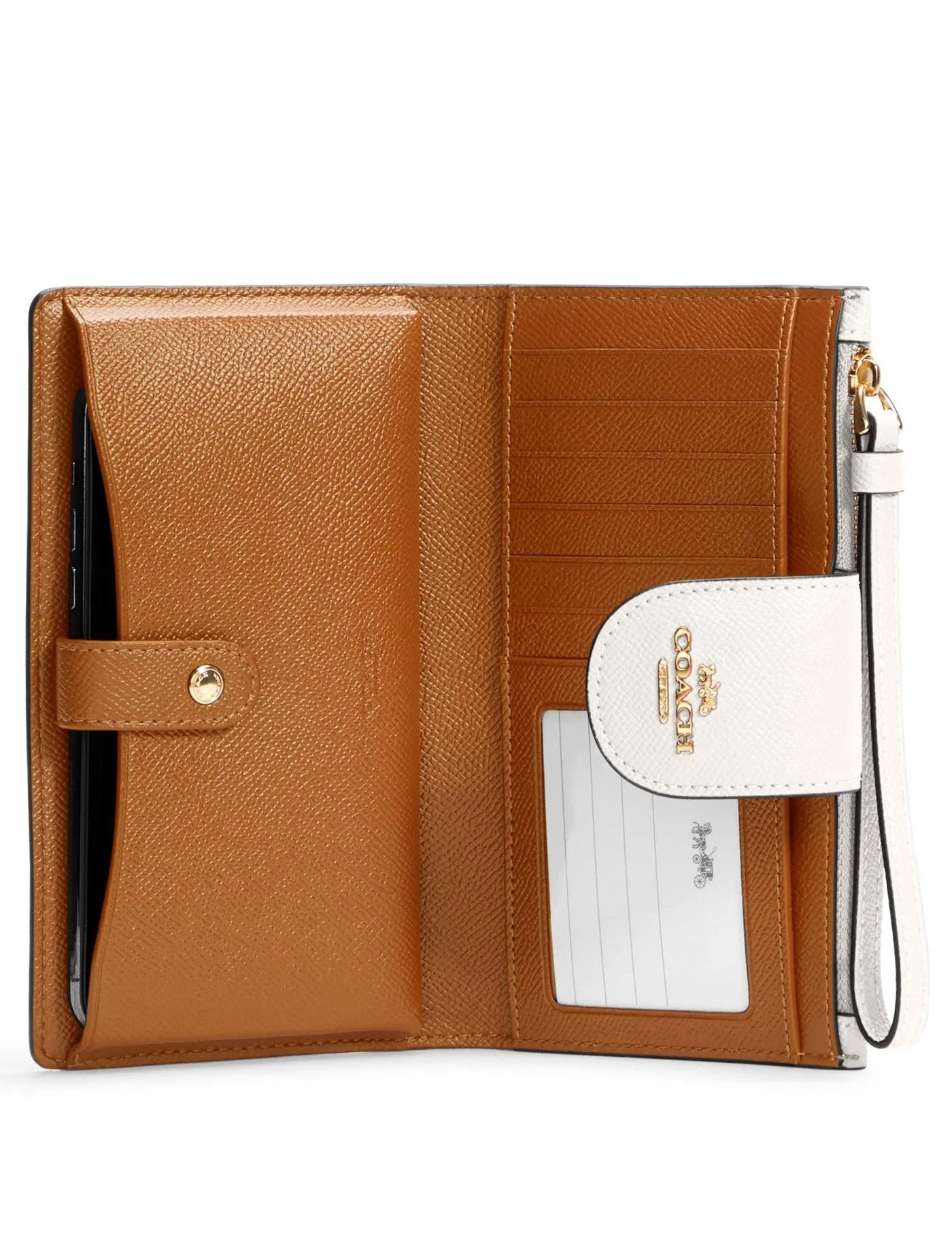 Coach Women's Chalk Tech Phone Wallet