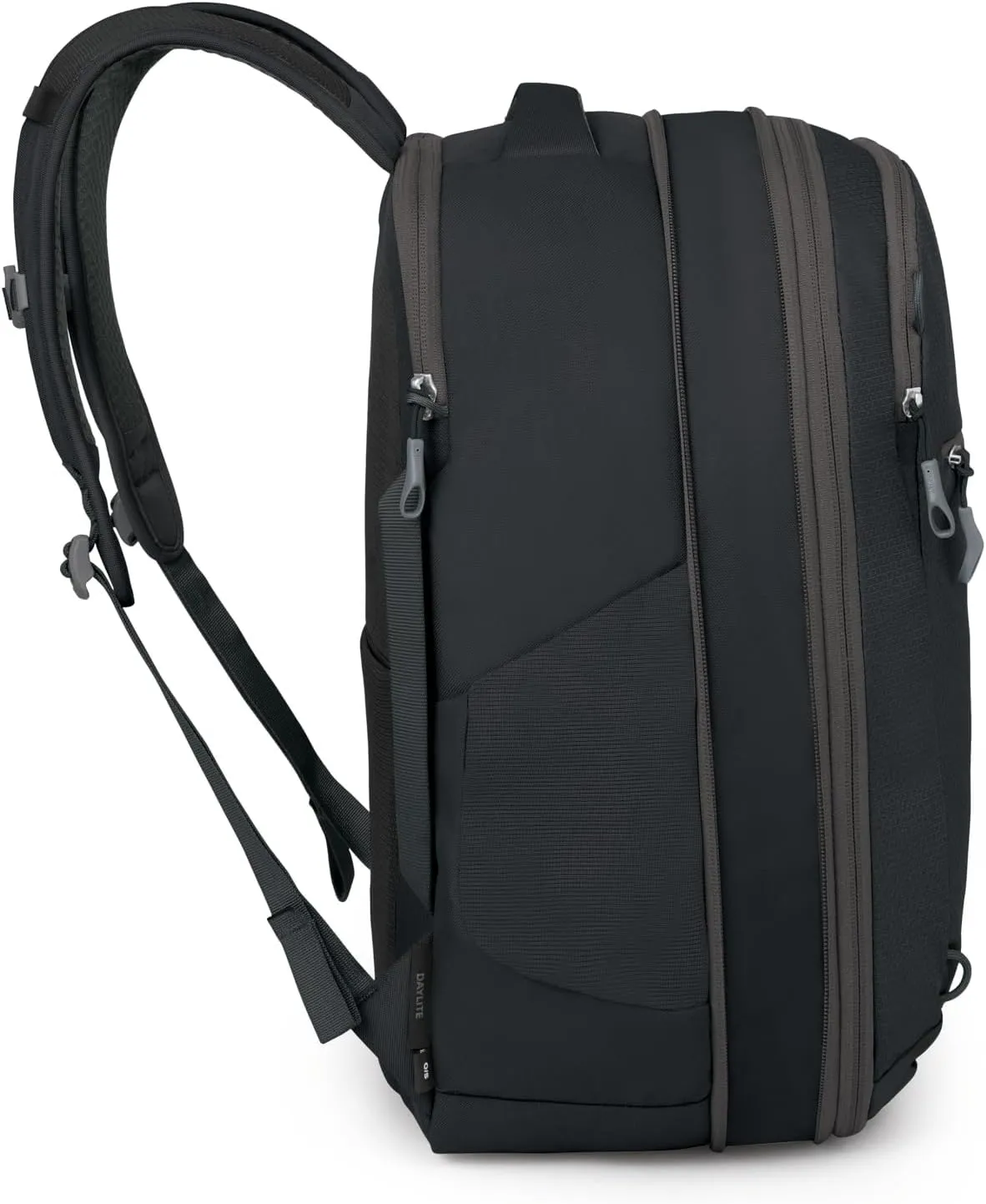 Osprey Daylite Expandable Travel Pack 26 6, Black ?C Lightweight, Durable Backpack with Expandable Storage for Travel, Hiking, and Everyday Use ?C Versatile Carry-On with Internal Organization
