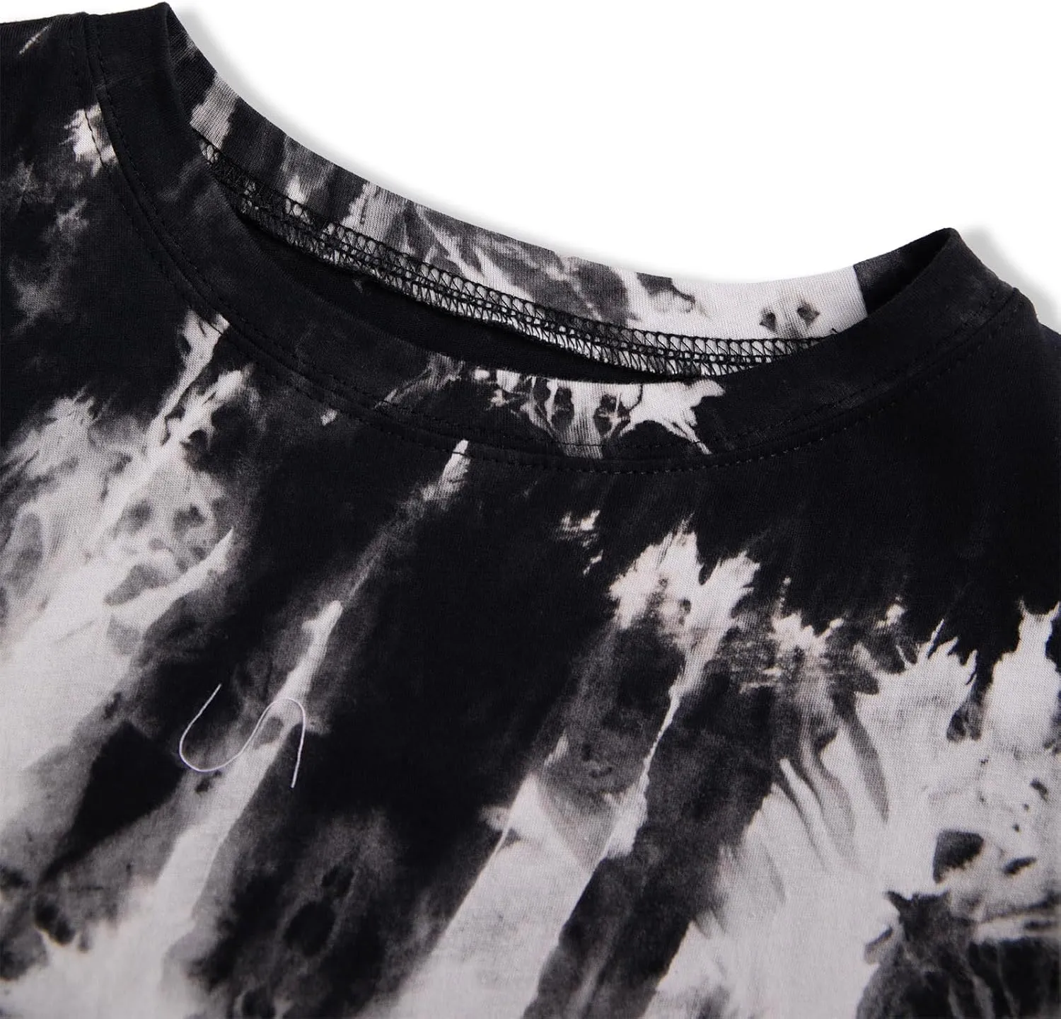 Remidoo Women's Casual Crewneck Short Sleeve Tie Dye Oversized T Shirt Graphic Tee Top