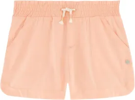 Roxy Girls' Soleil Elastic Waist Shorts, Drawstring Closure, Soft & Comfortable Fit