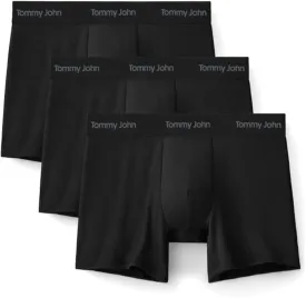 Tommy John Men's Luxe Modal 4" Trunk Boxer Brief Underwear