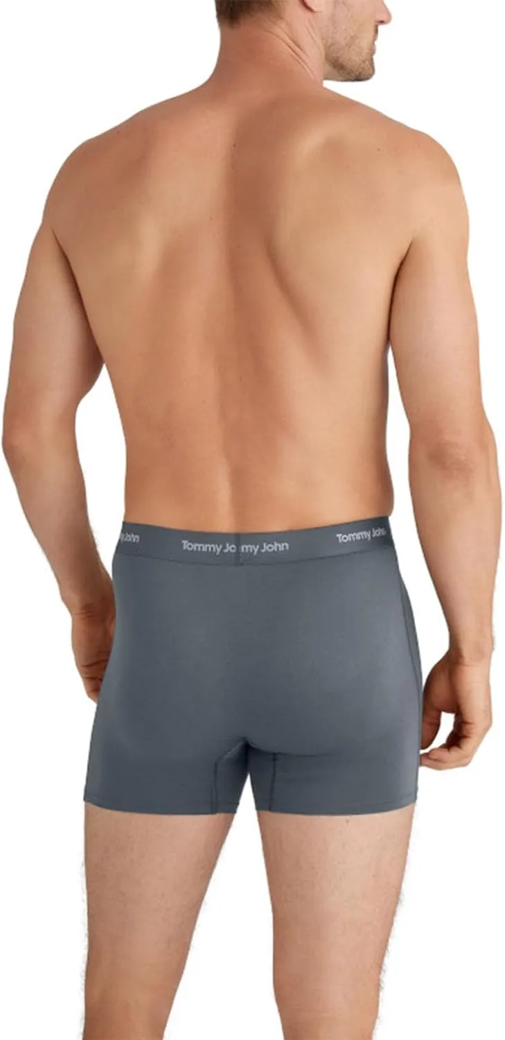 Tommy John Men's Luxe Modal 4" Trunk Boxer Brief Underwear