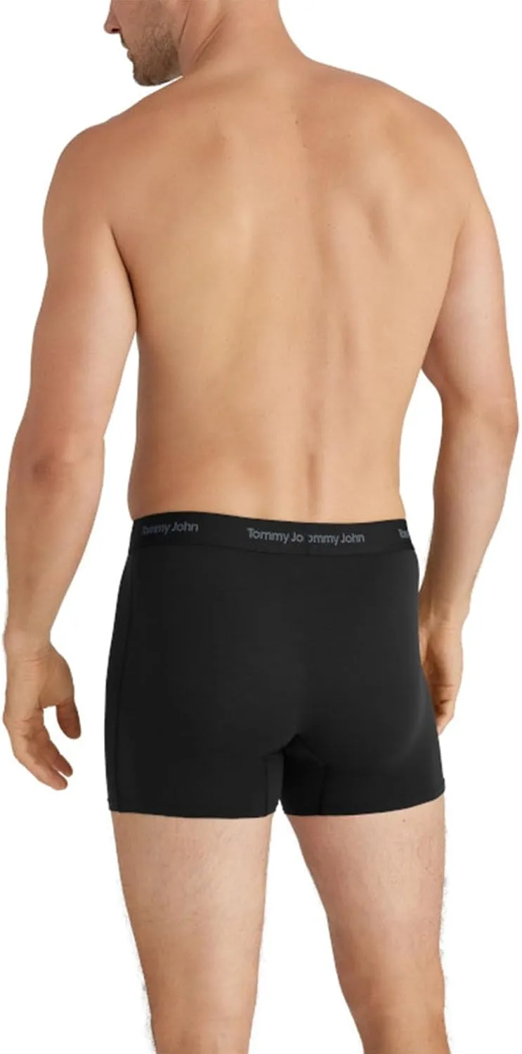 Tommy John Men's Luxe Modal 4" Trunk Boxer Brief Underwear